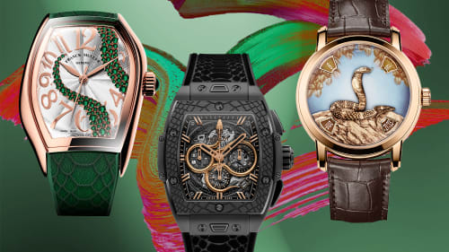 Slither into the Year of the Snake with these 8 serpent-themed watches