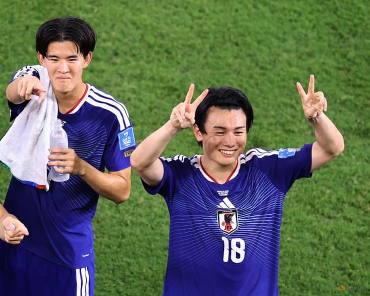 Japan's firepower comes to the fore as Ueda bags a double at World Cup