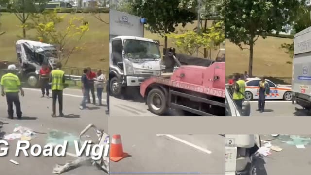 警方：淡滨尼快速公路车祸涉五辆车 33岁和36岁司机助查