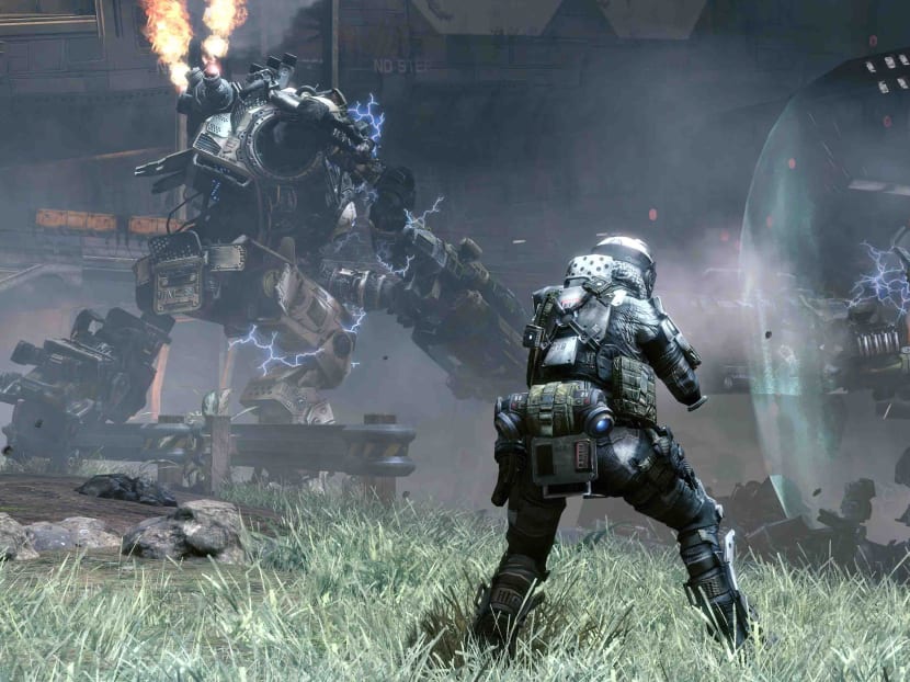 Be a mecha warrior in Titanfall