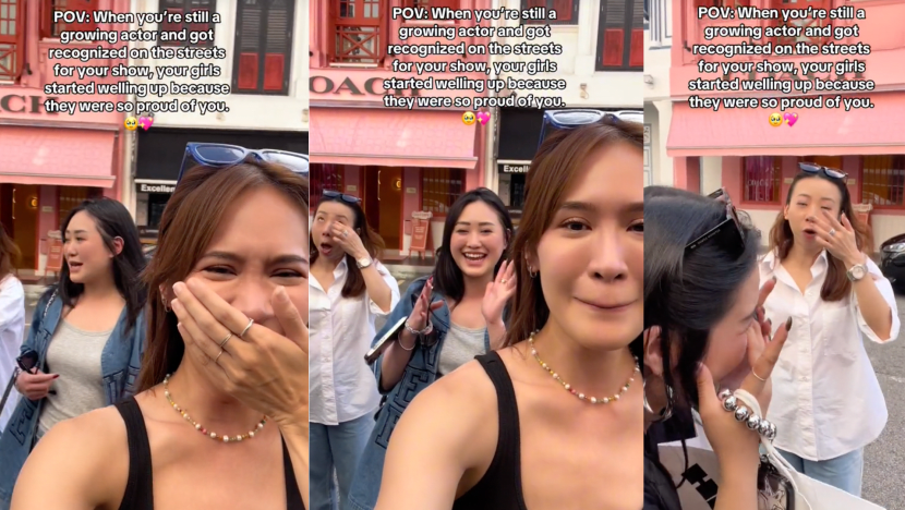 Local Actress Ling Ying Says Her Pals Teared Up With Pride When She Was Recognised By A Fan In Public Recently