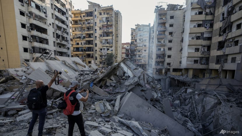Heavy strikes shake Beirut as Israel expands Lebanon campaign Heavy strikes shake Beirut as Israel expands Lebanon campaign