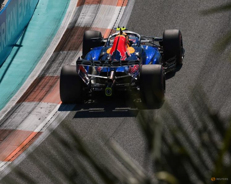 Hadjar goes to back of Miami grid after Red Bull error
