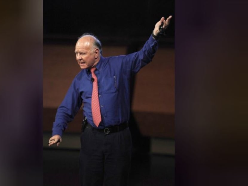 Dr Marc Faber, publisher of investment newsletter "The Gloom Boom & Doom" speaks at the 16th annual Sohn Investment Conference in New York. Reuters file photo
