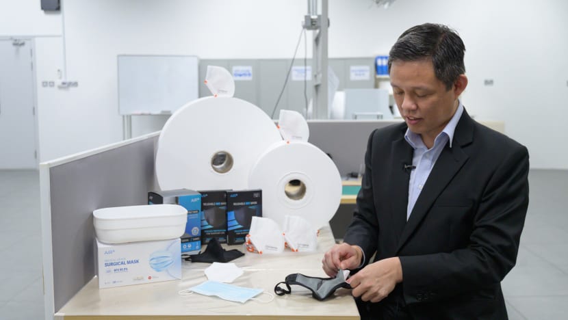 S'pore builds stockpile of locally-made filters for reusable masks, for use only if pandemic worsens