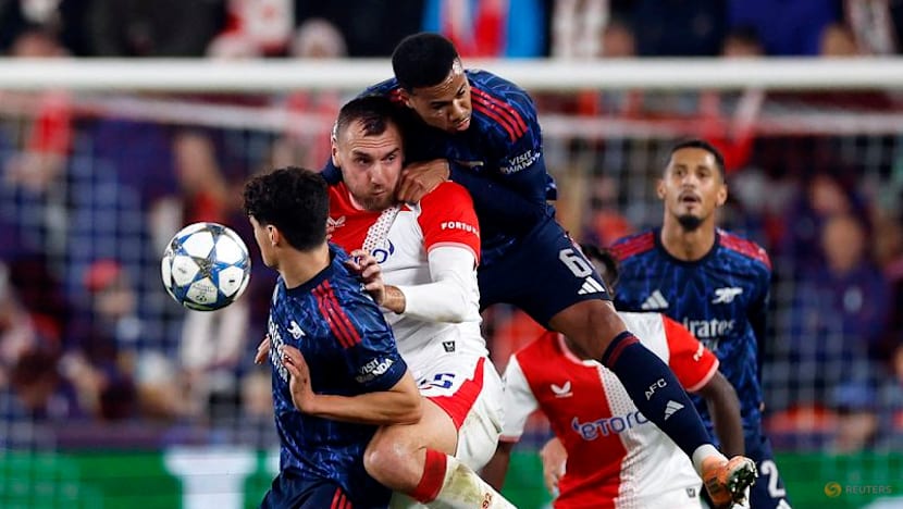 Arsenal beat Slavia 3-0 to go eight games in a row without conceding