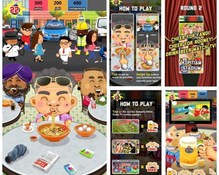 Five free mobile games created to mark SG50