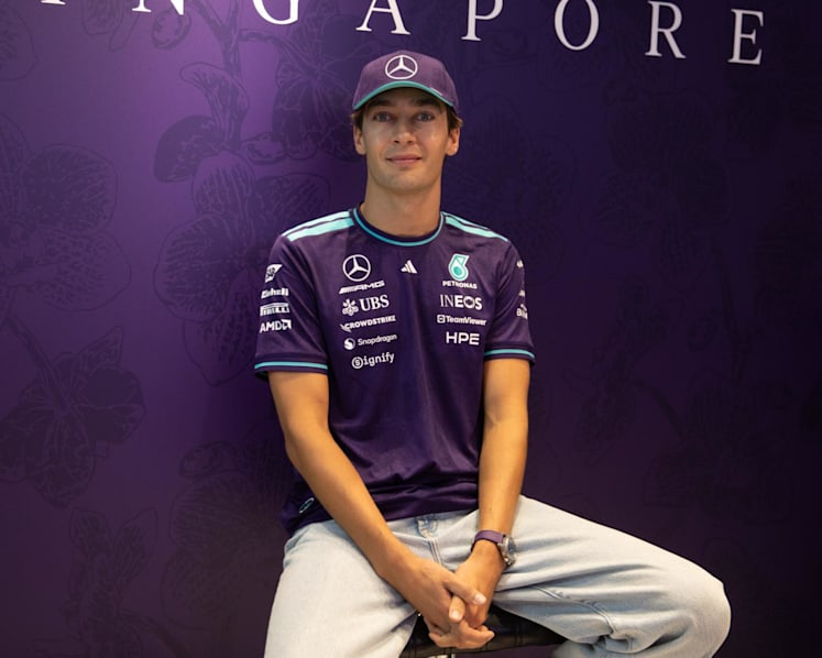 George Russell excited for Singapore Grand Prix ‘challenge’ despite haze, grid penalty