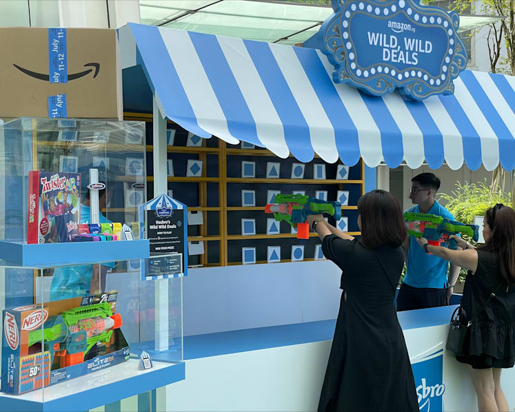 This weekend carnival has free games and carousel rides — and lets you preview Amazon Prime Day deals in advance