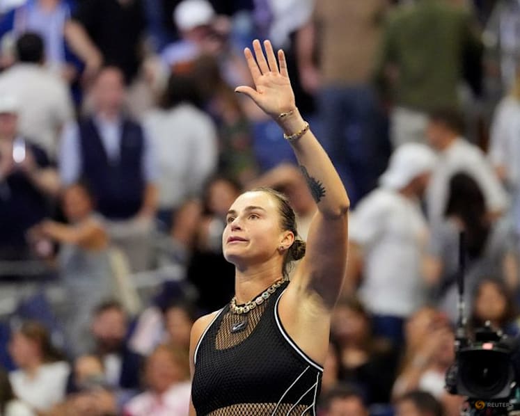 Sabalenka pushes back on party talk after dominant second-round win