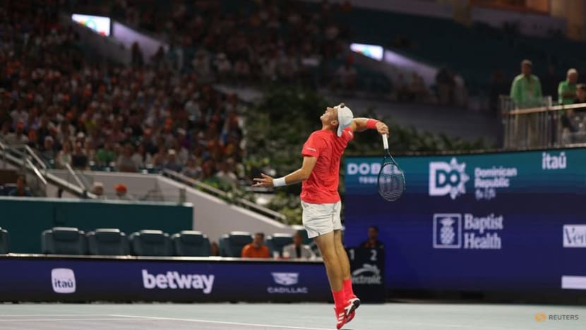 Miami champion Mensik says knee pain nearly forced him to skip event