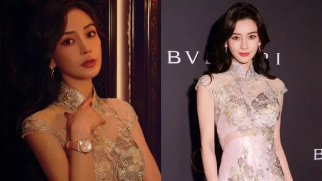 Angelababy伦敦街头被捕获　绝美模样、贴心举动获赞！