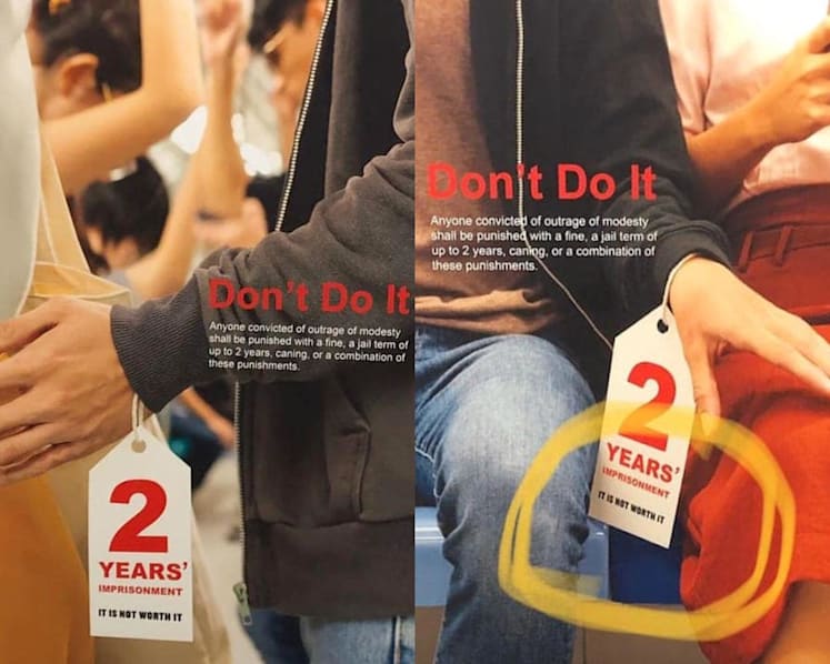 Anti-molestation posters: Deterring offenders, staying sensitive to victims not mutually exclusive