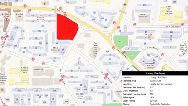 市区重建局推出住宅地段和短期租赁商用地段