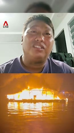 'Everything's all gone': Fish farmer recounts devastating blaze