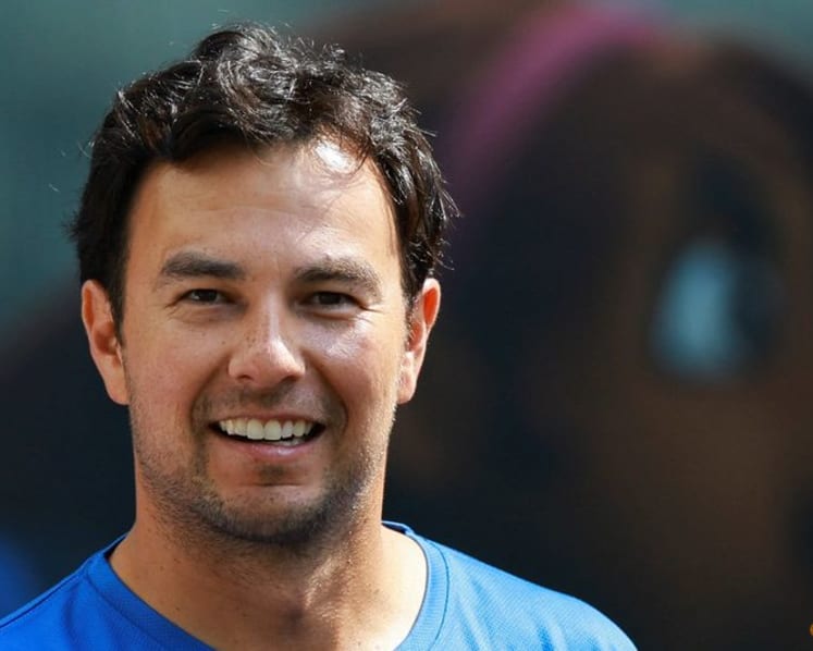 Checo Perez scores hat-trick in football exhibition while prepping for Cadillac F1 return