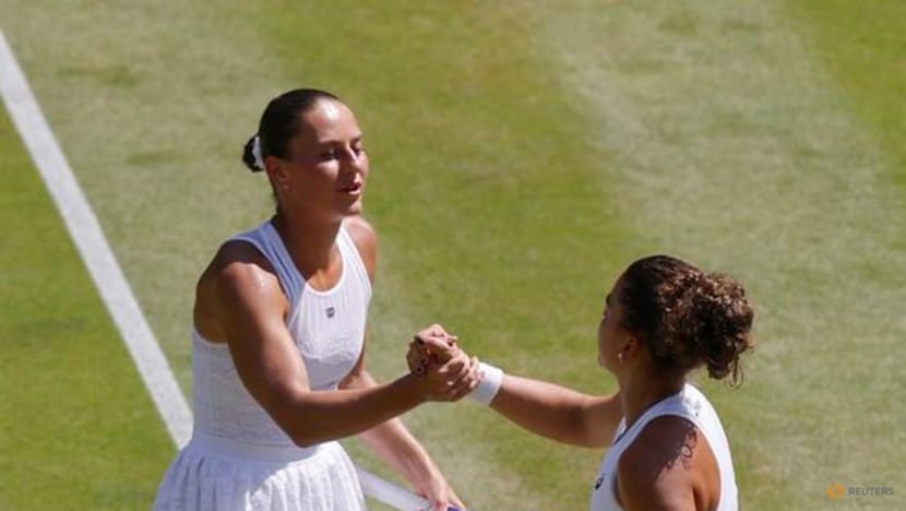 Kostyuk makes quick work of Paolini to take Wimbledon semi-final slot