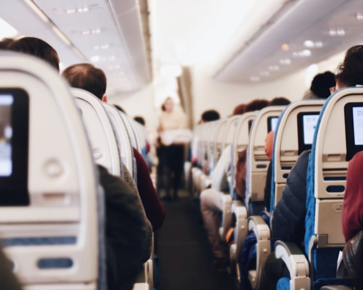 5 weeks' jail for senior flight steward who molested stewardess as she attended to passenger