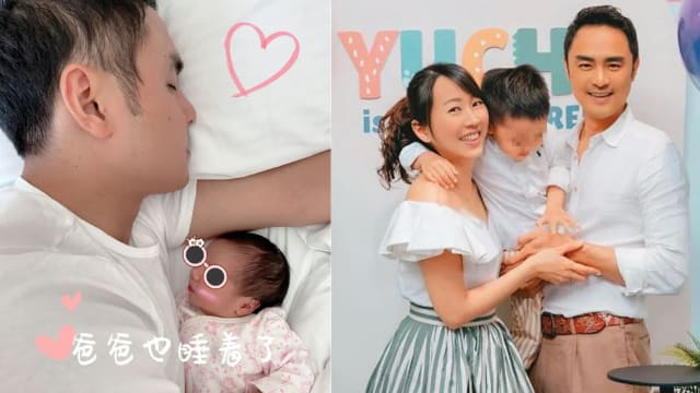 明道再当爸！第二胎得女凑“好”字