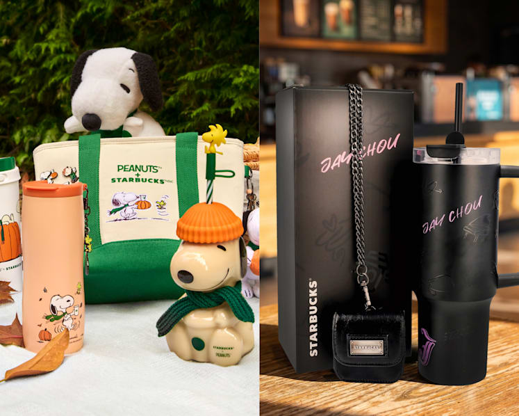 Starbucks Singapore launches Jay Chou and Peanuts collections for 30th anniversary
