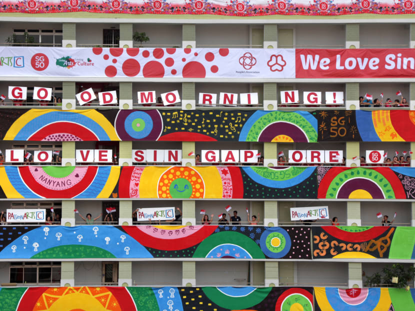 Residents bring 105 HDB blocks to life with art