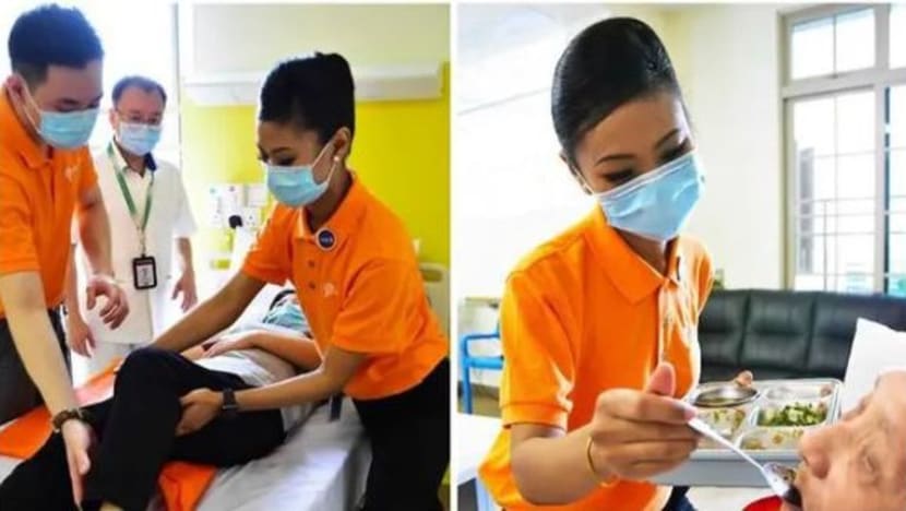 Dari awan biru, anak kapal SIA Group kini singsing lengan sebagai duta rumah jagaan