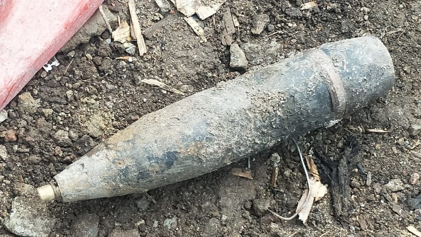 'War relic' found at Geylang construction site