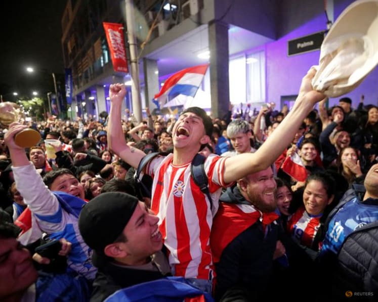 Paraguay declares national holiday after team shock Germany at World Cup