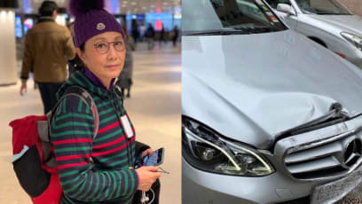 Liza Wang Got Into A Car Accident, Paid More Than S$17,000 In Damages
