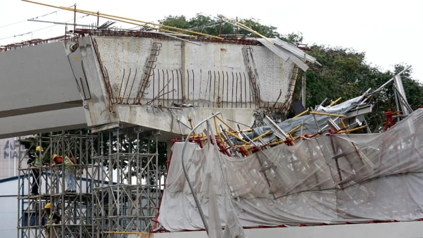 Construction firm, 2 senior staff convicted over 2017 PIE viaduct collapse that killed foreign worker