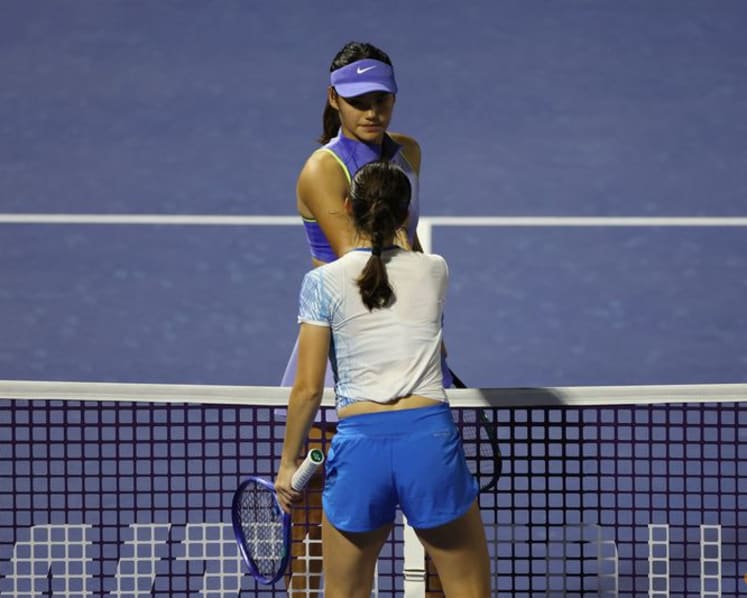 Ruzic grabs Dubai spotlight as lucky loser shocks Raducanu