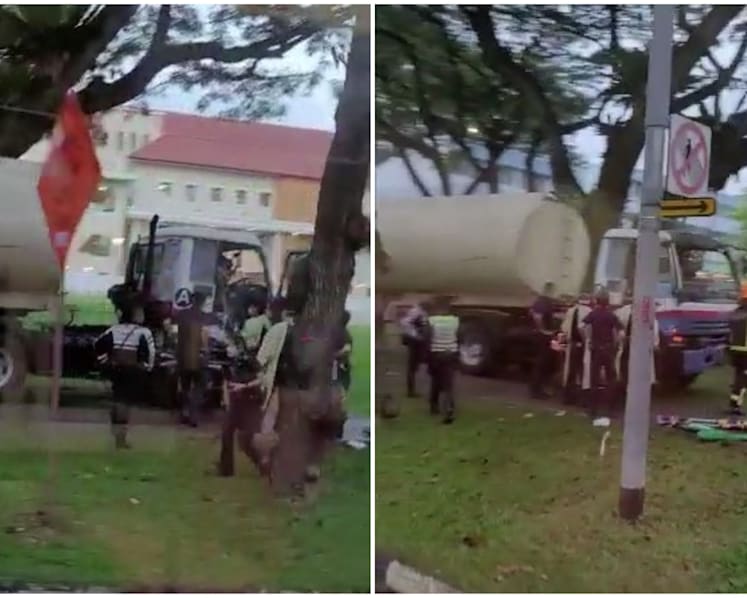 76-year-old tanker driver dies after accident along West Coast Road