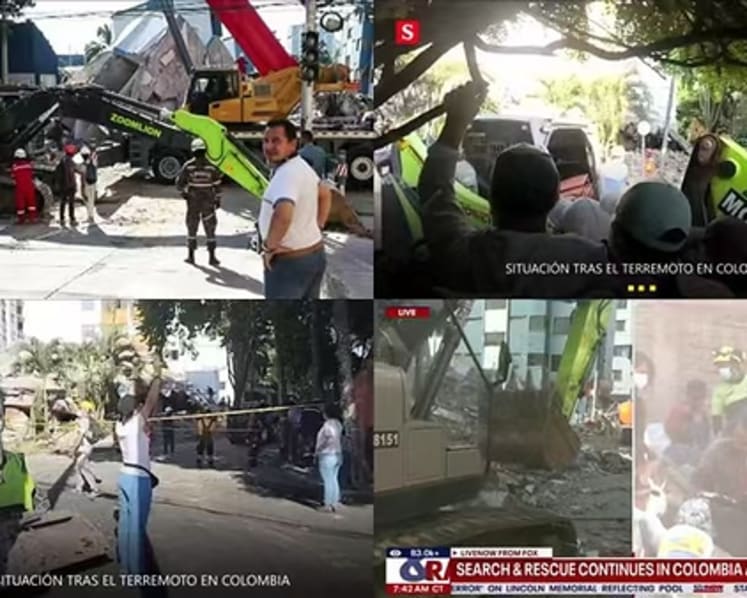 Zoomlion Mobilizes Emergency Equipment and Personnel for Colombia Earthquake Relief