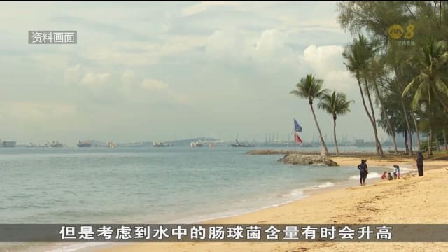 白沙和三巴旺公园海滩水质评级下滑 环境局：不适宜下水游泳
