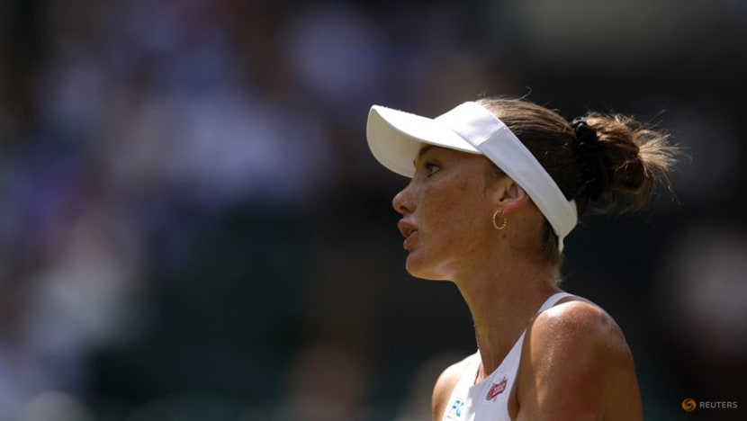 Sabalenka powers past Branstine in Wimbledon opener