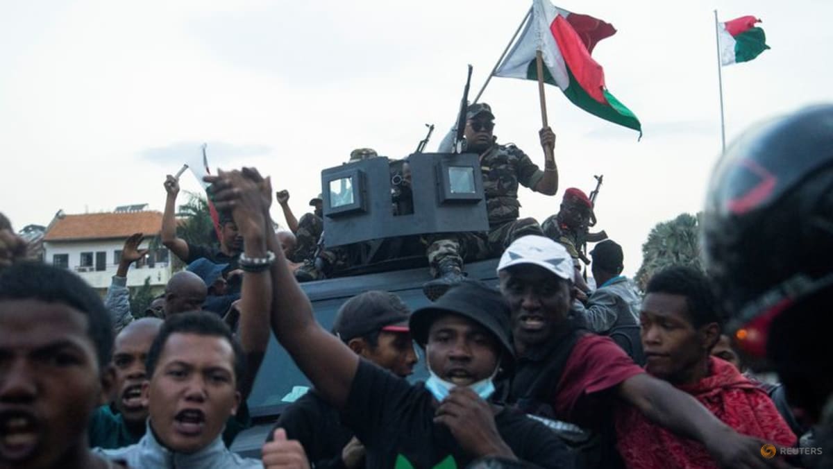 Madagascar president warns of coup attempt as more soldiers join protests