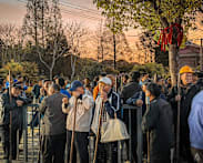 They come with tools and wait to be chosen. Inside one of China’s ‘gig stations’