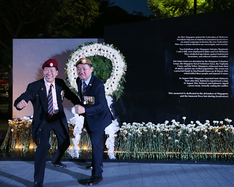 Memorial to heroes of Konfrontasi unveiled