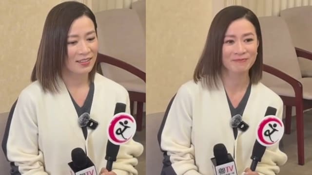 见完最后一面即复工，佘诗曼强忍泪水道别干爹许绍雄