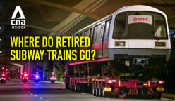 What happens to retired MRT trains? How Singapore gives them new life