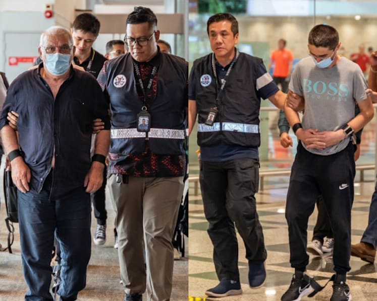 2 men who allegedly stole S$134,000 from Serangoon Road money changer arrested in KL, returned to Singapore