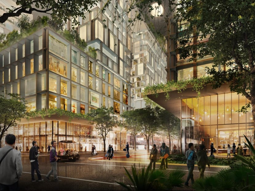 An artist's impression of Jurong Lake District. An artist's impression of Jurong Lake District.