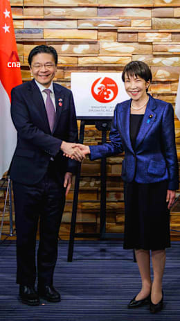 Singapore PM Lawrence Wong and Japan PM Sanae Takaichi meet, announce upgrade to ties