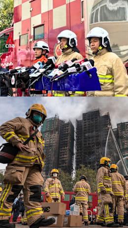 Hong Kong firefighters on the race to save lives in Wang Fuk Court blaze