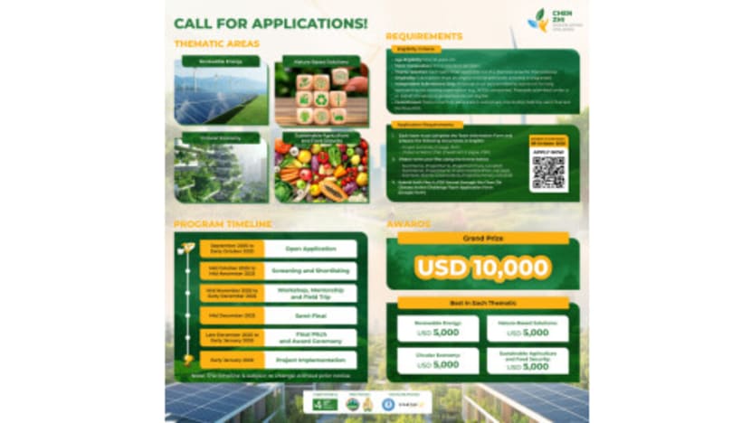 Chen Zhi Climate Action Challenge Now Accepting Applications to Empower Cambodia’s Green Innovators Chen Zhi Climate Action Challenge Now Accepting Applications to Empower Cambodia’s Green Innovators