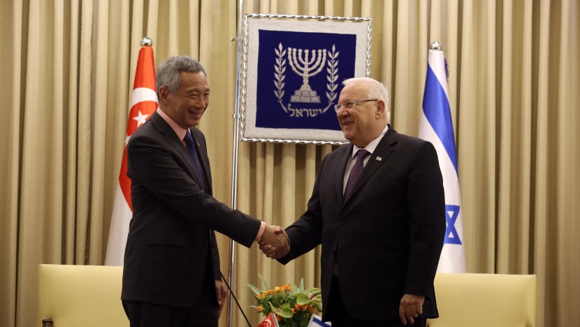 PM Lee affirms bilateral ties with Israeli president, meets opposition leader