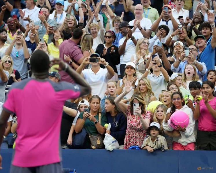 Tiafoe basks in 'out-of-body' atmosphere from US Open fans
