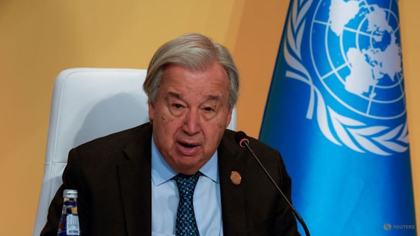 UN chief says 'get serious' in grim New Year message