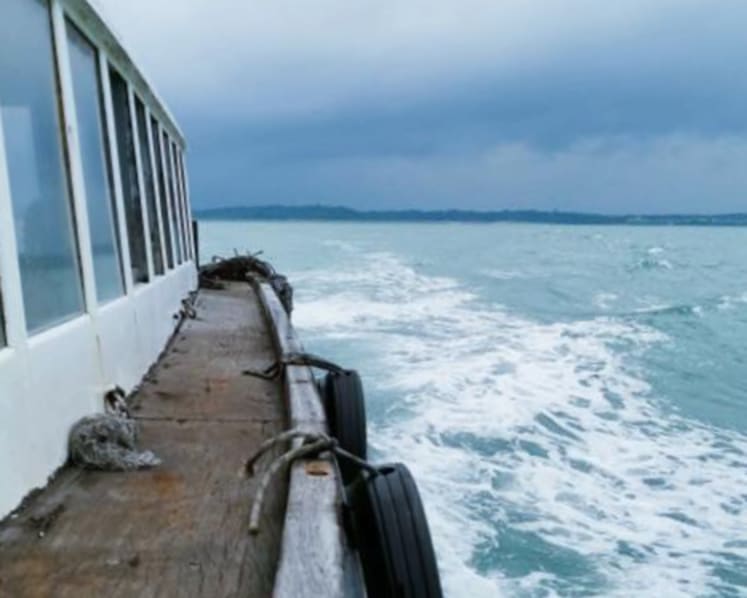 Late actor Aloysius Pang’s ashes scattered at sea, near Pulau Ubin