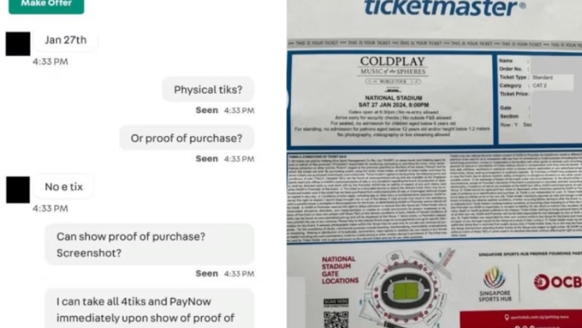 Sekurang-kurangnya S$1.1 juta lesap tahun lalu akibat penipuan tiket konsert 